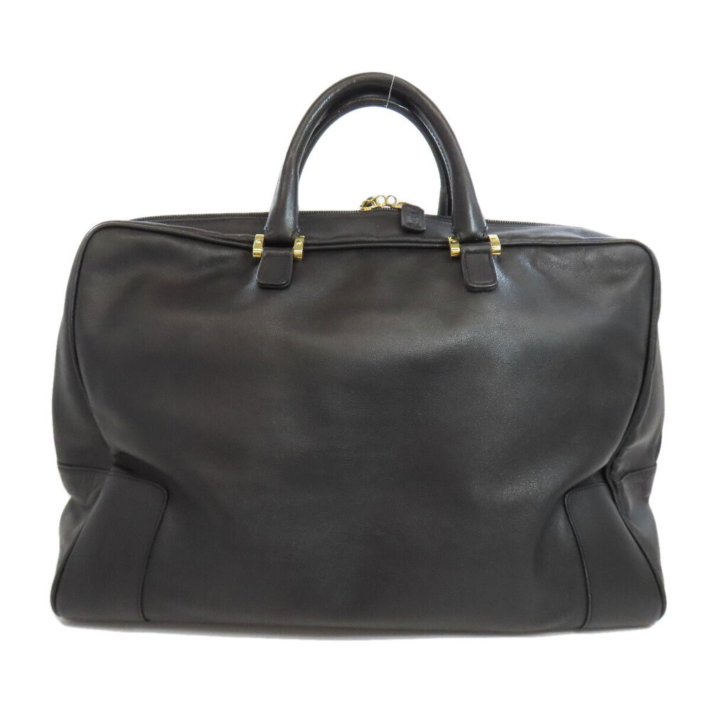 Loewe Amazona Bag Boston Leather Black
